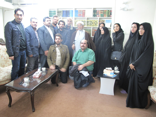 آیت الله العظمی یوسف صانعی در دیدار با مدیرعامل، سردبیر و اعضای تحریریه خبرگزاری کار ایران(ایلنا) :